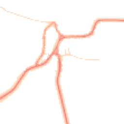 Daytime road noise heatmap for YO7 3PT