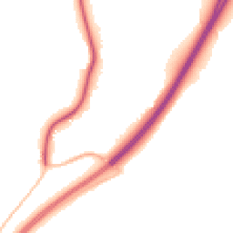 Night-time road noise heatmap for YO7 3QF