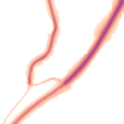 Night-time road noise heatmap for YO7 3QP