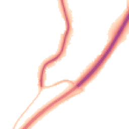 Night-time road noise heatmap for YO7 3QW