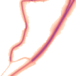 Night-time road noise heatmap for YO7 3QY