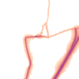 Night-time road noise heatmap for YO7 3RN