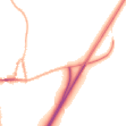 Night-time road noise heatmap for YO7 3RR