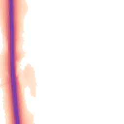 Night-time road noise heatmap for YO7 4BL