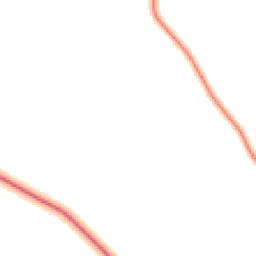 Daytime road noise heatmap for YO7 4EB