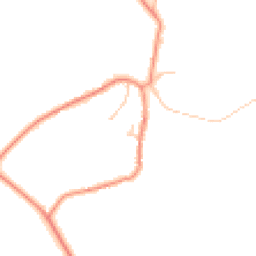 Daytime road noise heatmap for YO7 4EE