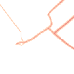 Daytime road noise heatmap for YO7 4HD