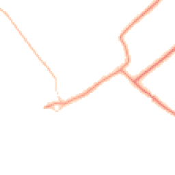 Daytime road noise heatmap for YO7 4HE