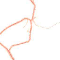 Daytime road noise heatmap for YO7 4JJ