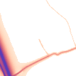 Daytime road noise heatmap for YO7 4JY