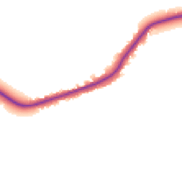 Daytime road noise heatmap for YO7 4NP