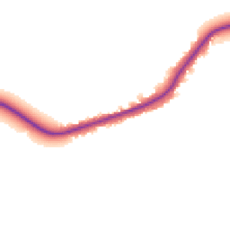 Daytime road noise heatmap for YO7 4NR
