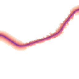 Daytime road noise heatmap for YO7 4NS