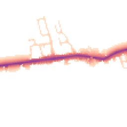 Daytime road noise heatmap for YO7 4NT