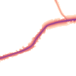 Daytime road noise heatmap for YO7 4NW
