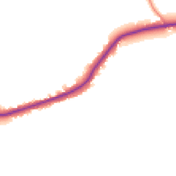 Daytime road noise heatmap for YO7 4PA