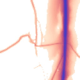 Daytime road noise heatmap for YO7 4QG