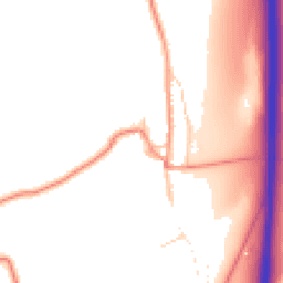 Daytime road noise heatmap for YO7 4QL