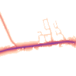 Daytime road noise heatmap for YO7 4RJ