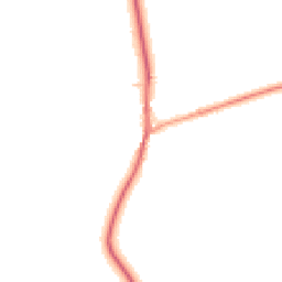 Daytime road noise heatmap for YO7 4RN