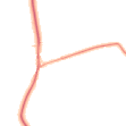 Daytime road noise heatmap for YO7 4RP