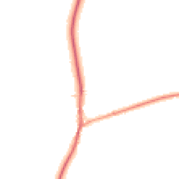 Daytime road noise heatmap for YO7 4RT