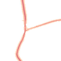 Daytime road noise heatmap for YO7 4RW