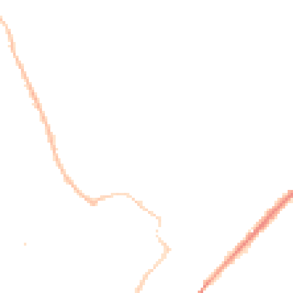 Night-time road noise heatmap for YO8 3AP