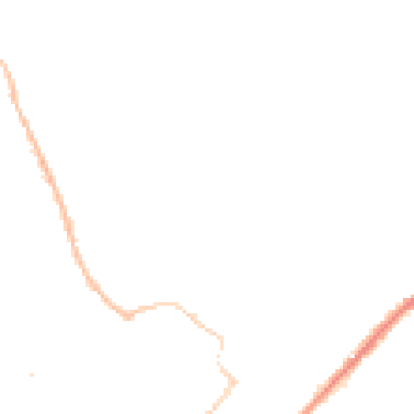 Night-time road noise heatmap for YO8 3AS