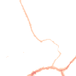 Night-time road noise heatmap for YO8 3LL