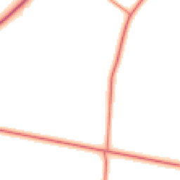 Daytime road noise heatmap for YO8 3RA