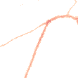 Night-time road noise heatmap for YO8 4AR