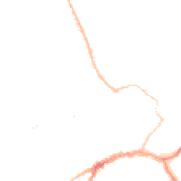 Night-time road noise heatmap for YO8 4BG