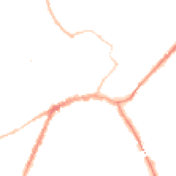 Night-time road noise heatmap for YO8 4DZ