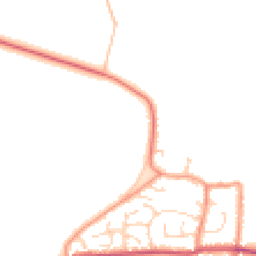 Daytime road noise heatmap for YO8 5DR
