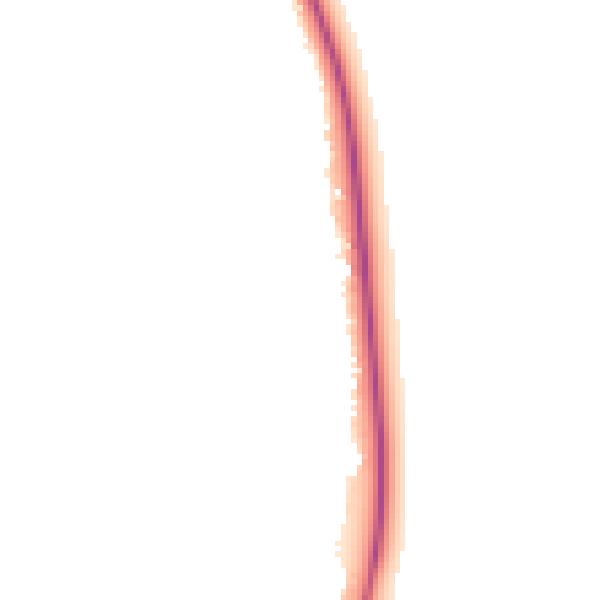 Night-time road noise heatmap for YO8 5EY