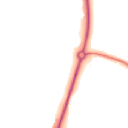 Night-time road noise heatmap for YO8 5HA