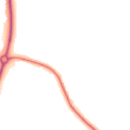 Night-time road noise heatmap for YO8 5HH