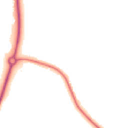 Night-time road noise heatmap for YO8 5HJ