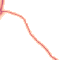 Night-time road noise heatmap for YO8 5HY