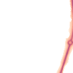 Night-time road noise heatmap for YO8 5JQ