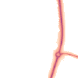 Night-time road noise heatmap for YO8 5LQ