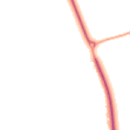 Night-time road noise heatmap for YO8 5NG