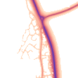 Daytime road noise heatmap for YO8 5NH