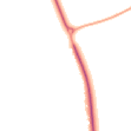 Night-time road noise heatmap for YO8 5NH