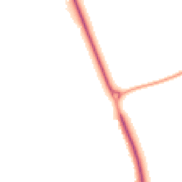 Night-time road noise heatmap for YO8 5NN