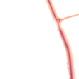 Night-time road noise heatmap for YO8 5NP