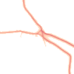 Daytime road noise heatmap for YO8 5TA