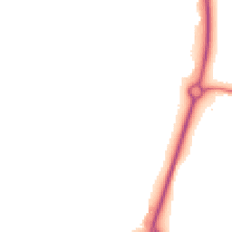 Night-time road noise heatmap for YO8 5XN