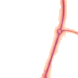 Night-time road noise heatmap for YO8 5XW